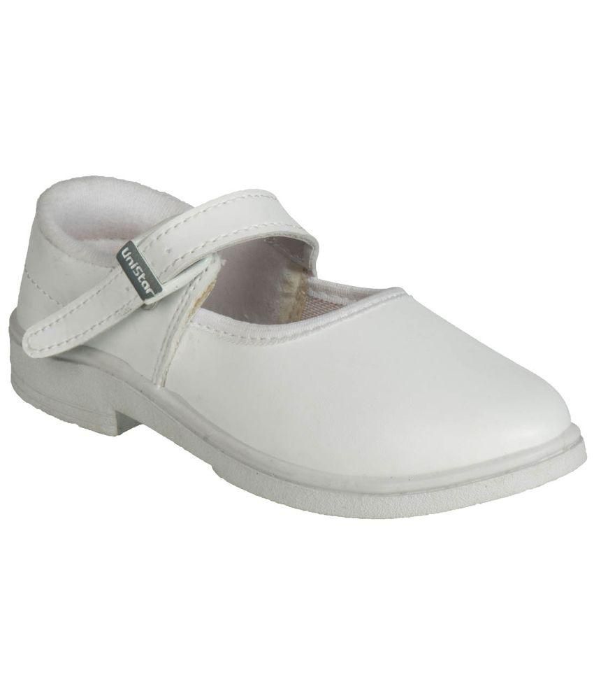 UNISTAR White School Shoes For Kids Price in India- Buy UNISTAR White ...