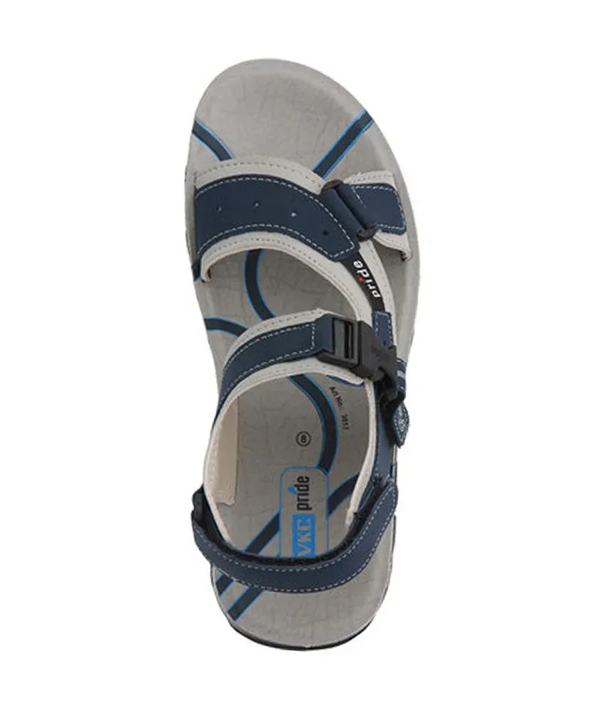 Buy VKC Pride Sandals for Men 1307 - Black Online @ ₹279 from ShopClues