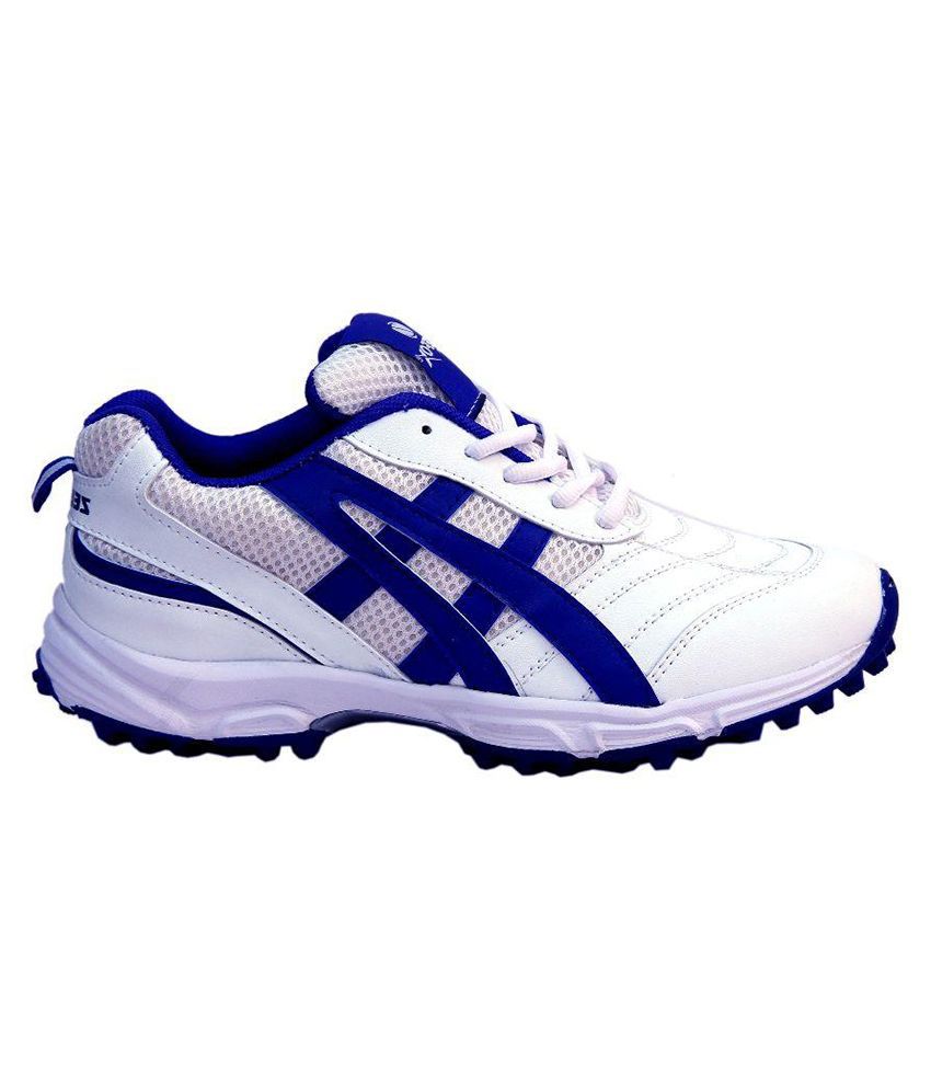 Zeefox White Cricket Shoes - Buy Zeefox 
