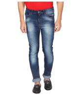 Pepe Jeans Navy Skinny Fit Faded Jeans