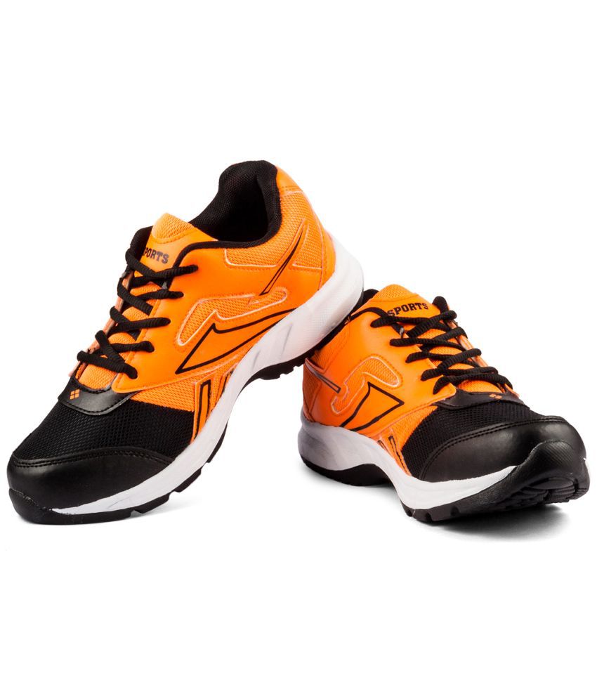 GS Orange Running Shoes - Buy GS Orange Running Shoes Online at Best ...