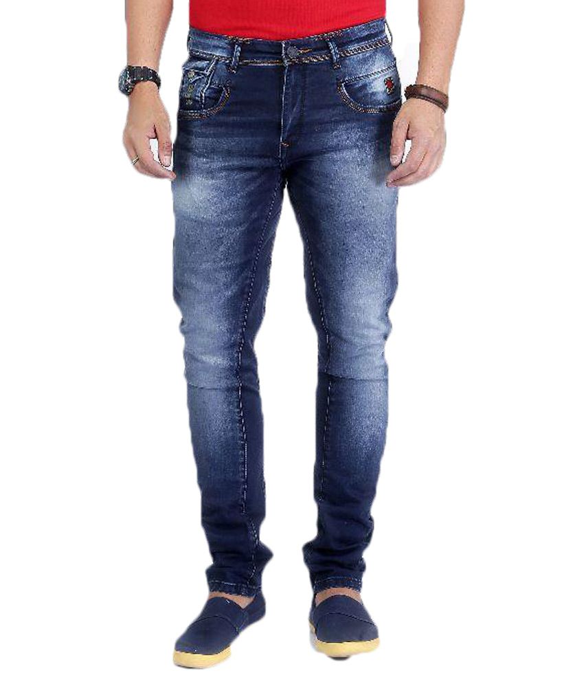 Nostrum Jeans Blue Slim Jeans - Buy Nostrum Jeans Blue Slim Jeans ...