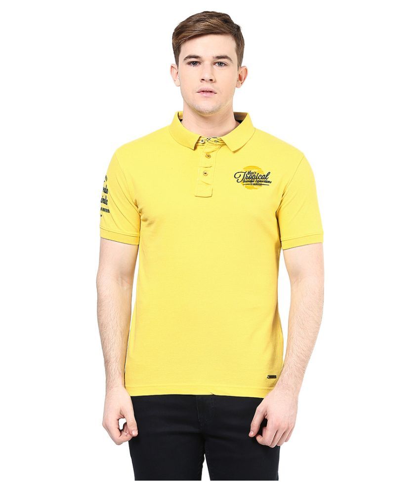 yellow polo shirt asda