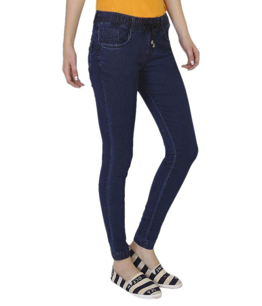 next navy jeggings