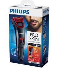 Philips QT4011/15 Pro Beard Trimmer Red & Black