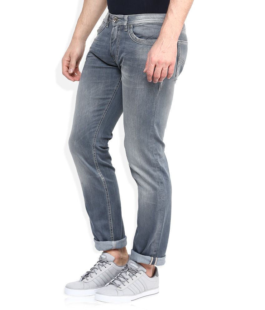 grey slim fit jeans