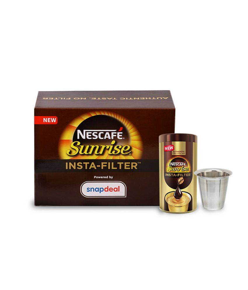 Nescafe Sunrise Insta-Filter 100g Tin (With Tumbler Inside)