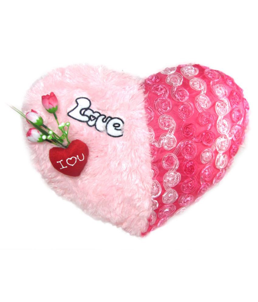     			Tickles I Love You Heart Cushion Soft Stuffed Plush Toy Gifts for Love Girl Friend Girlfriend Boyfriend Wife & Husband Wedding Anniversary Birthday Valentine's Day (Color: Pink Size: 41 cm)