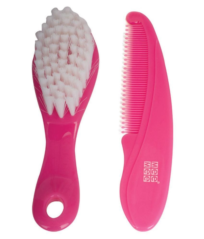 Mee Mee Baby Comb Brush Set_Pink: Buy Mee Mee Baby Comb Brush Set_Pink ...