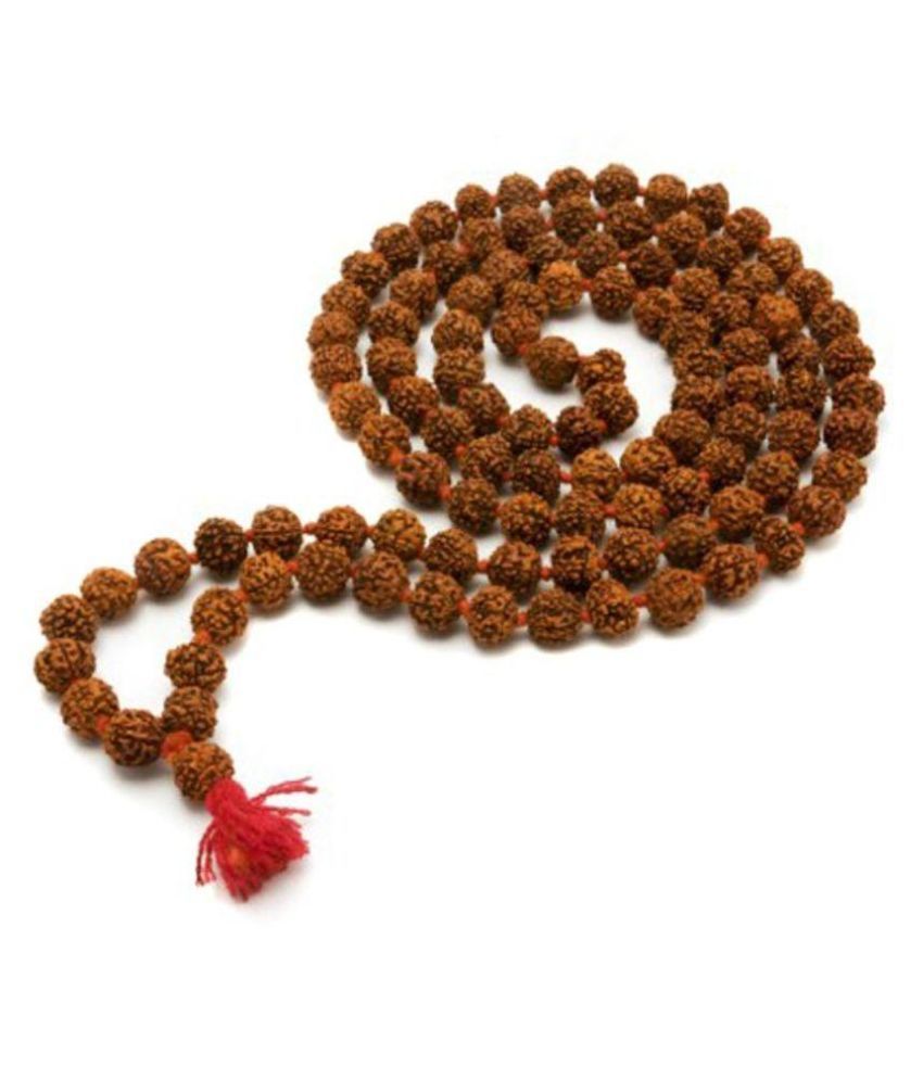     			J S Imitation Rudraksha Mala 108 Beads.