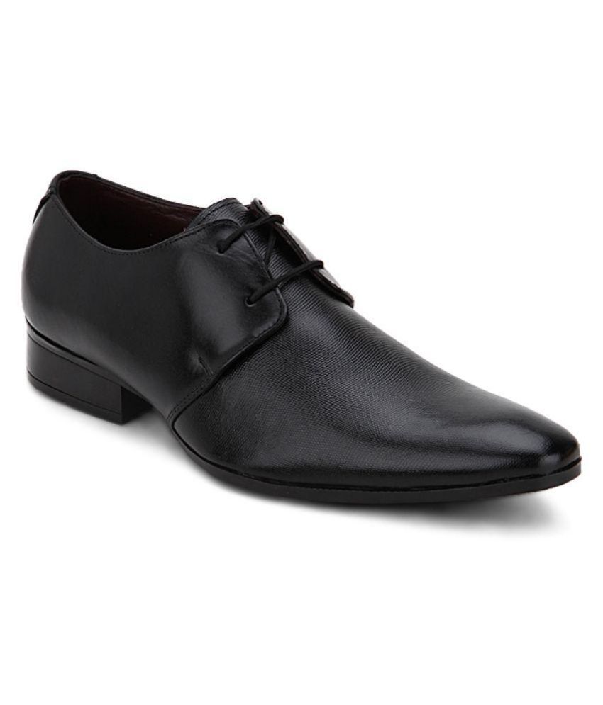 Egoss Plus Black Formal Shoes Price in India- Buy Egoss Plus Black ...