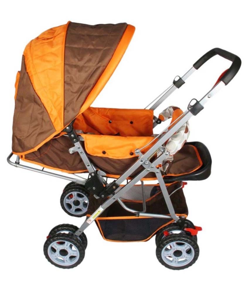 Toyhouse Sweetsmile Baby Stroller Pram Orange Buy Toyhouse