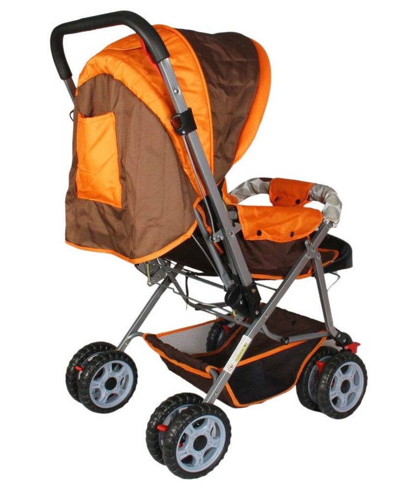 Toyhouse Sweetsmile Baby Stroller Pram Orange Buy Toyhouse