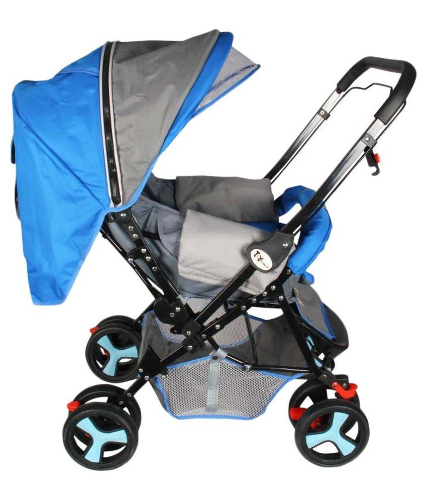 blue pram toy