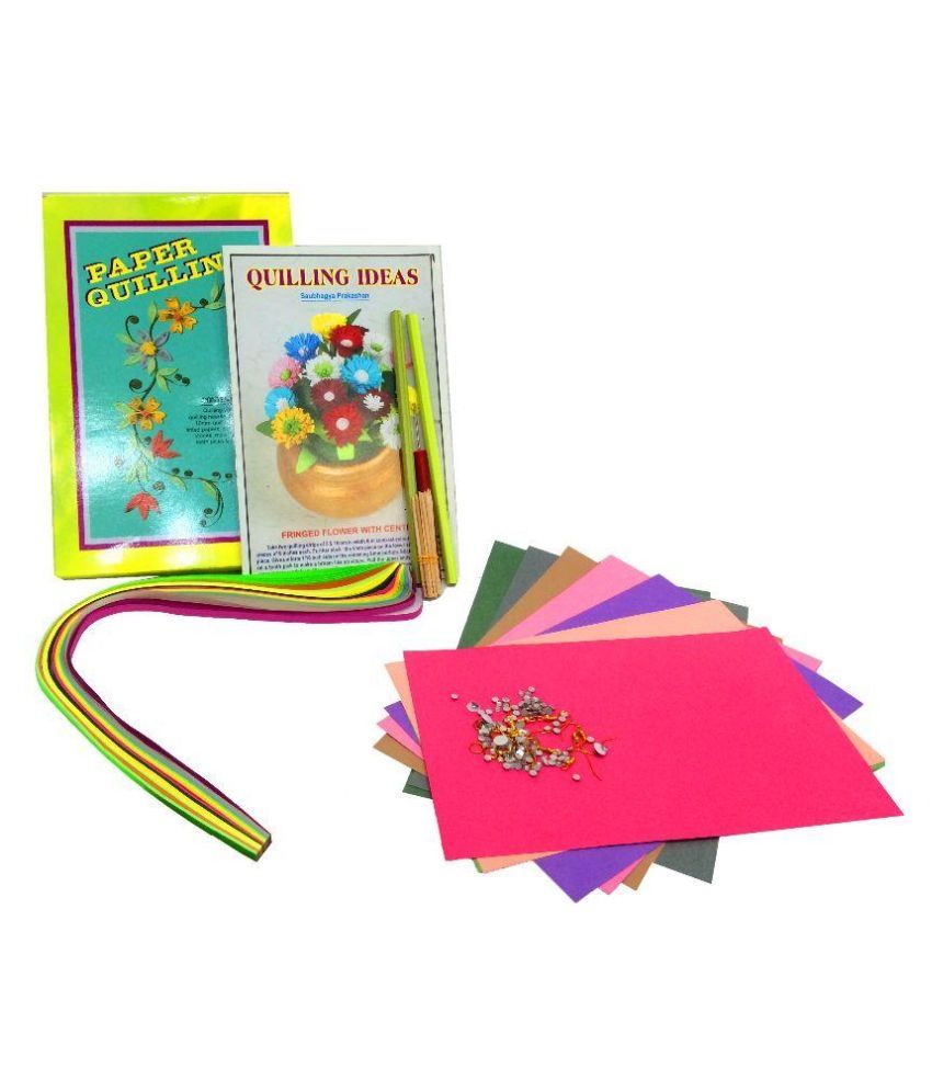 Gayatri Creations Multicolor Paper Quilling Kit Buy Gayatri Creations