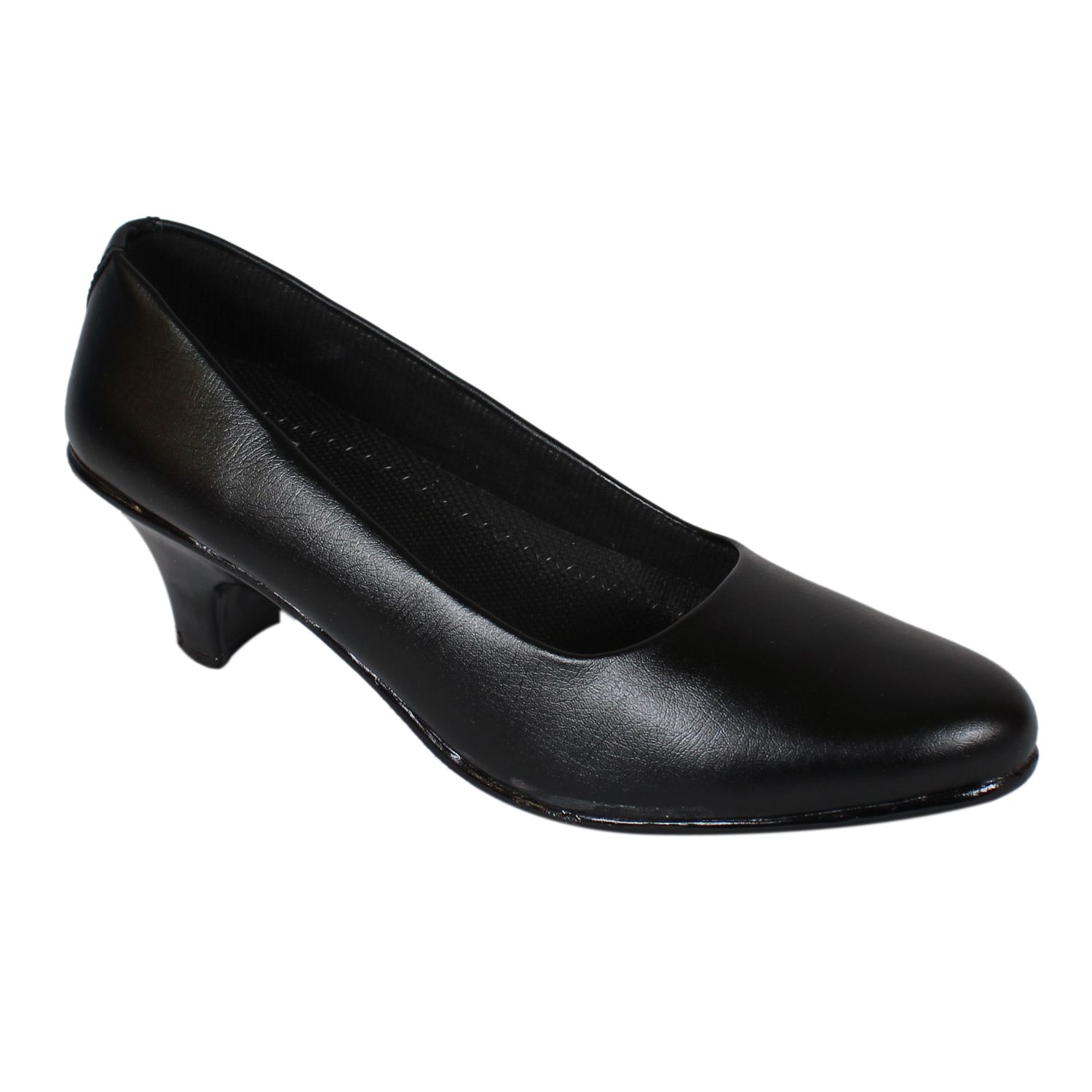    			9space Black Formal Shoes