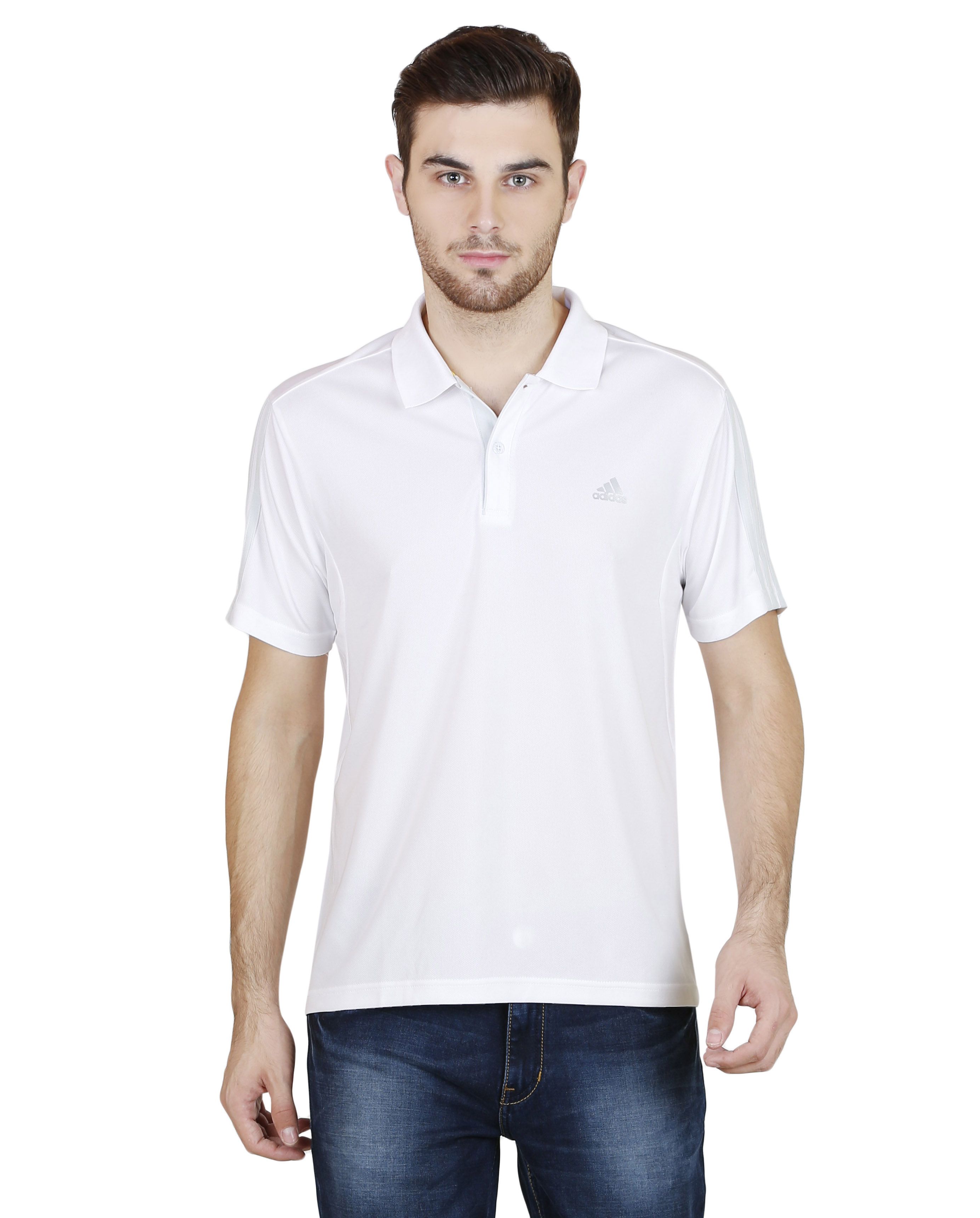 Adidas White Polo T Shirts - Buy Adidas White Polo T Shirts Online at ...