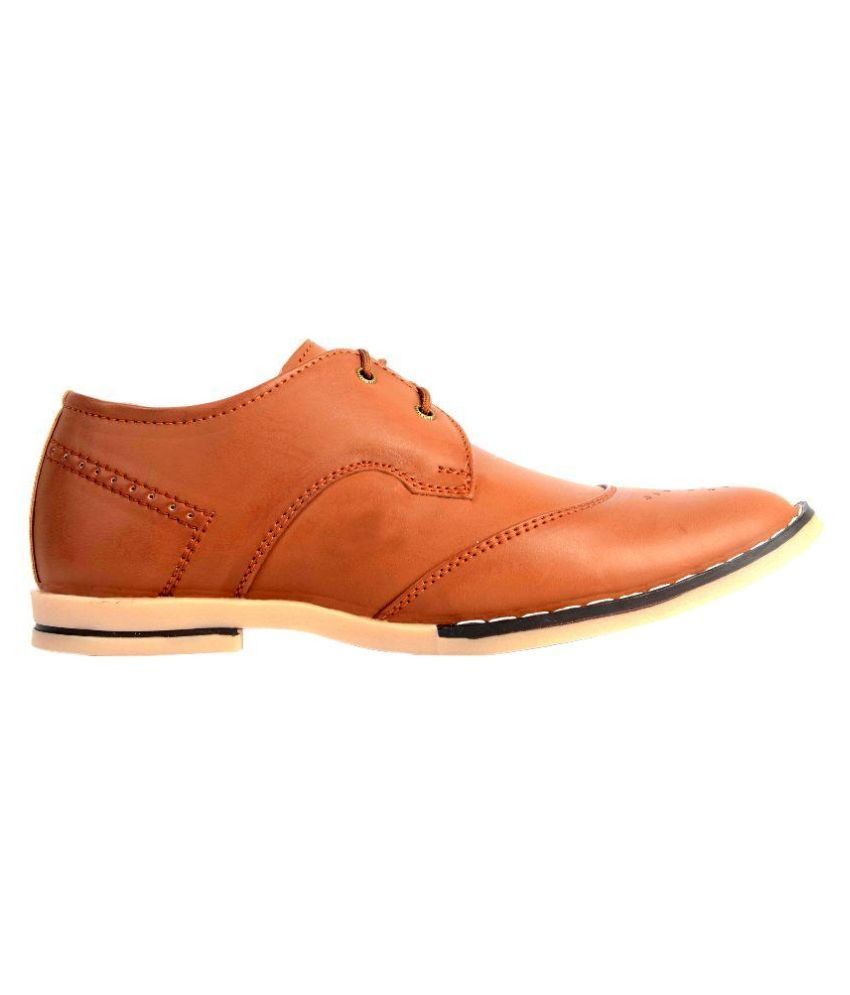 cheap tan brogues