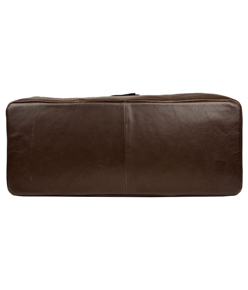 hidesign leather duffle bag