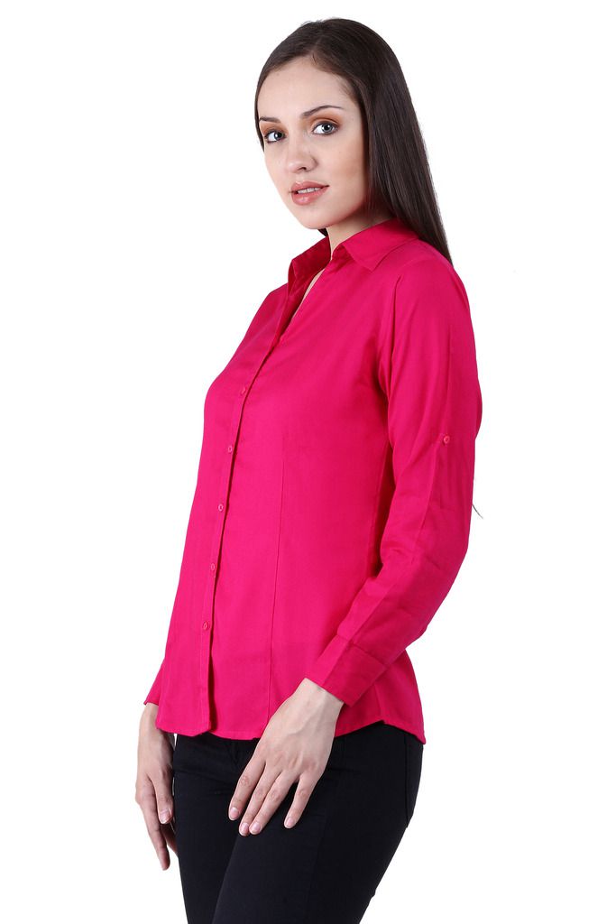 Buy NumBrave Pink Viscose Shirts Online at Best Prices in India - Snapdeal