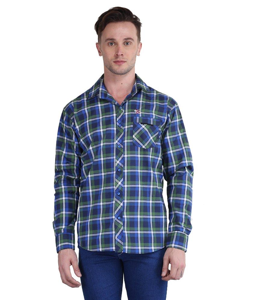     			British Terminal Multi Casuals Slim Fit Shirt