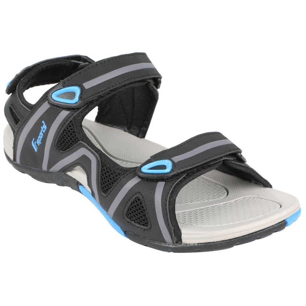 Fsports Black Floater Sandals - Buy Fsports Black Floater Sandals Online at Best Prices in India 