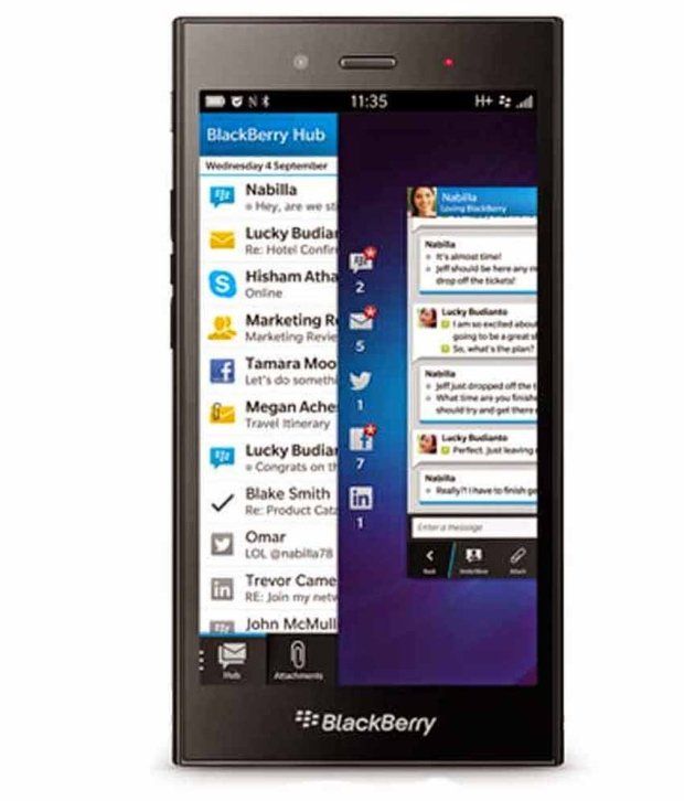 REFURBISHED BlackBerry Z3 STJ100-1 8GB Black