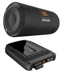 JBL GT-X1300T 1300W Bass Tube with GX-A646SI 4 Channel Power Amplifier - Black