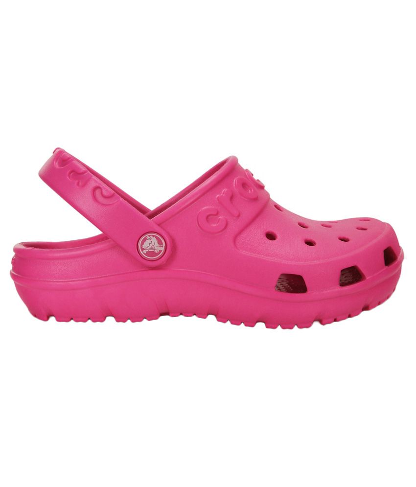 Crocs Roomy Fit Pink Clog Price in India- Buy Crocs Roomy Fit Pink Clog ...