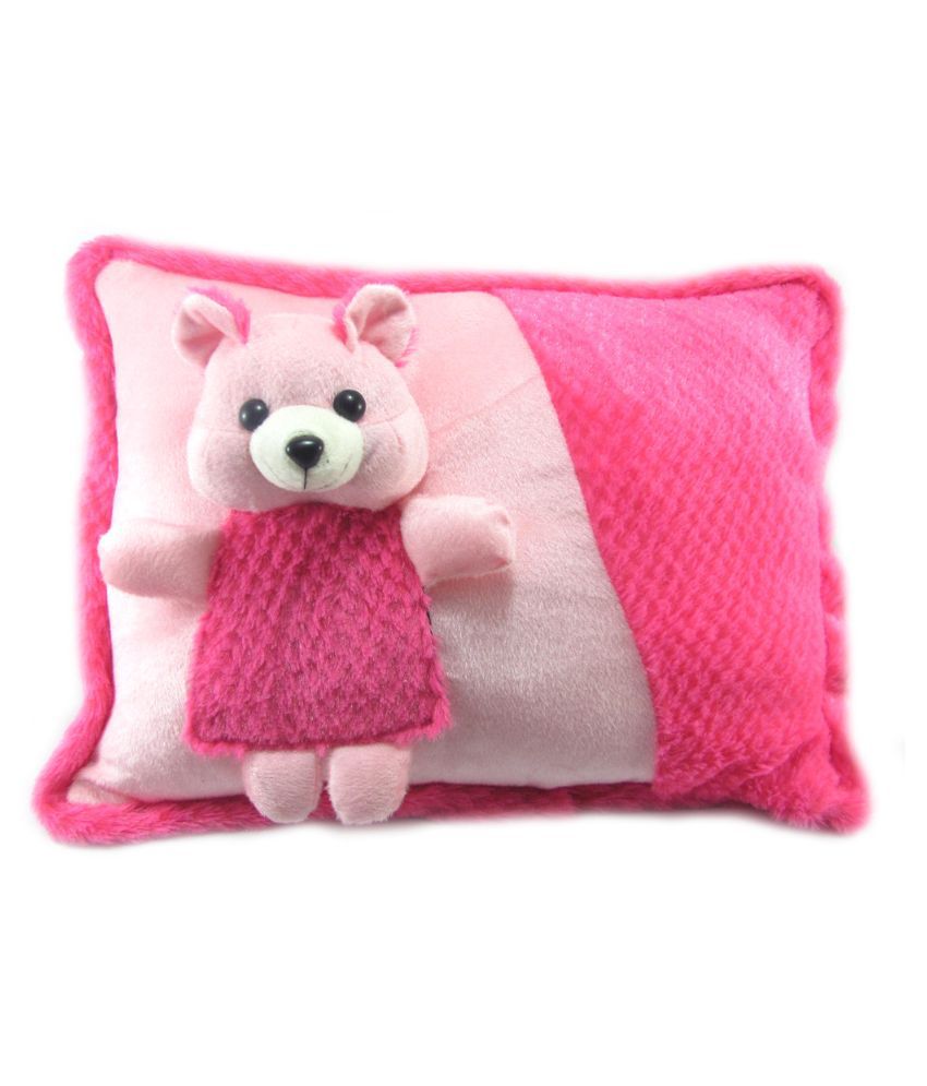     			Tickles Pink Teddy Cushion Stuffed Soft Plush Toy Love Girl 38 cm