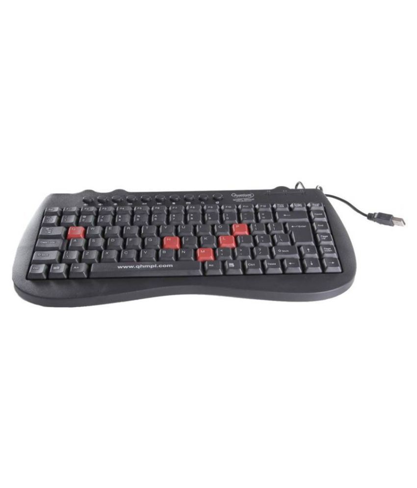     			Quantum QHM7309 Black USB Wired Desktop Keyboard Keyboard