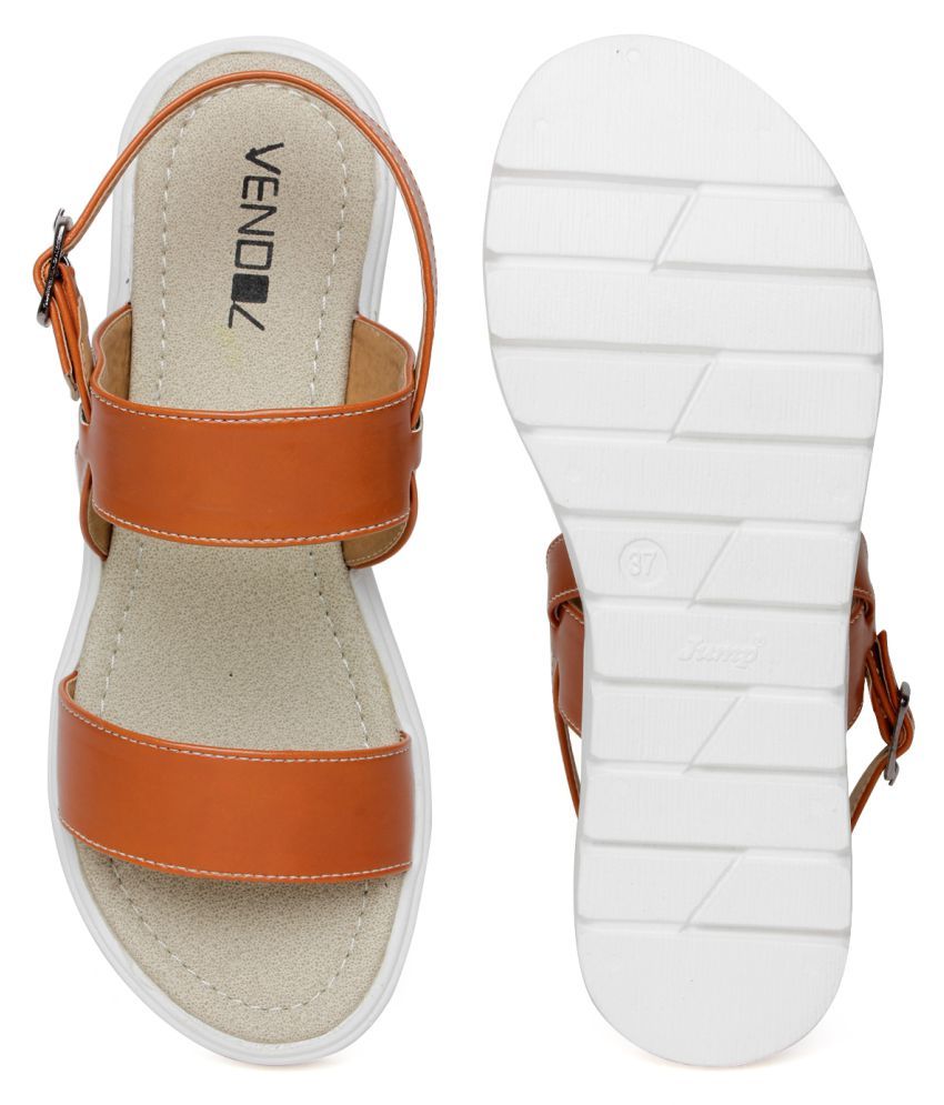 tan color flats