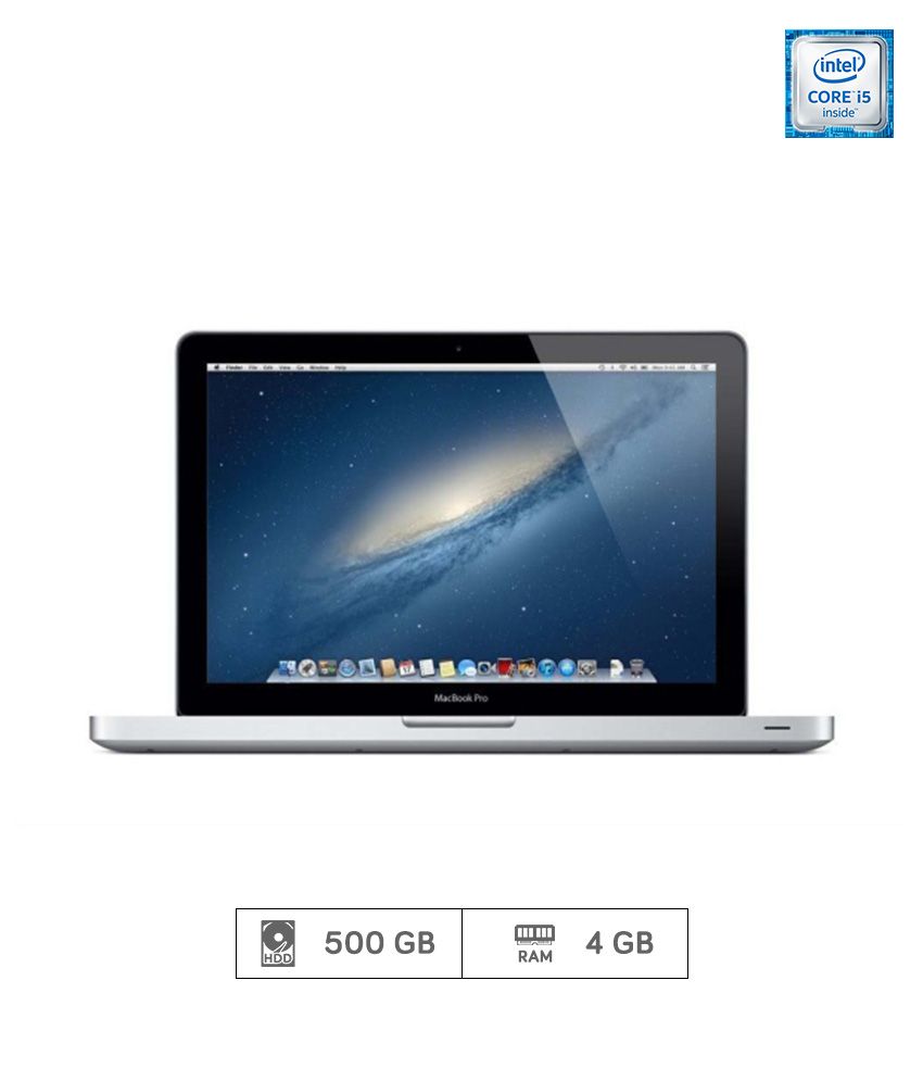 Apple MacBook Pro (MD101HNA) (Intel Core i5- 4GB RAM- 500GB HDD-33.78 cms (13.3) Screen- Mac OS X Mavericks) (Silver)