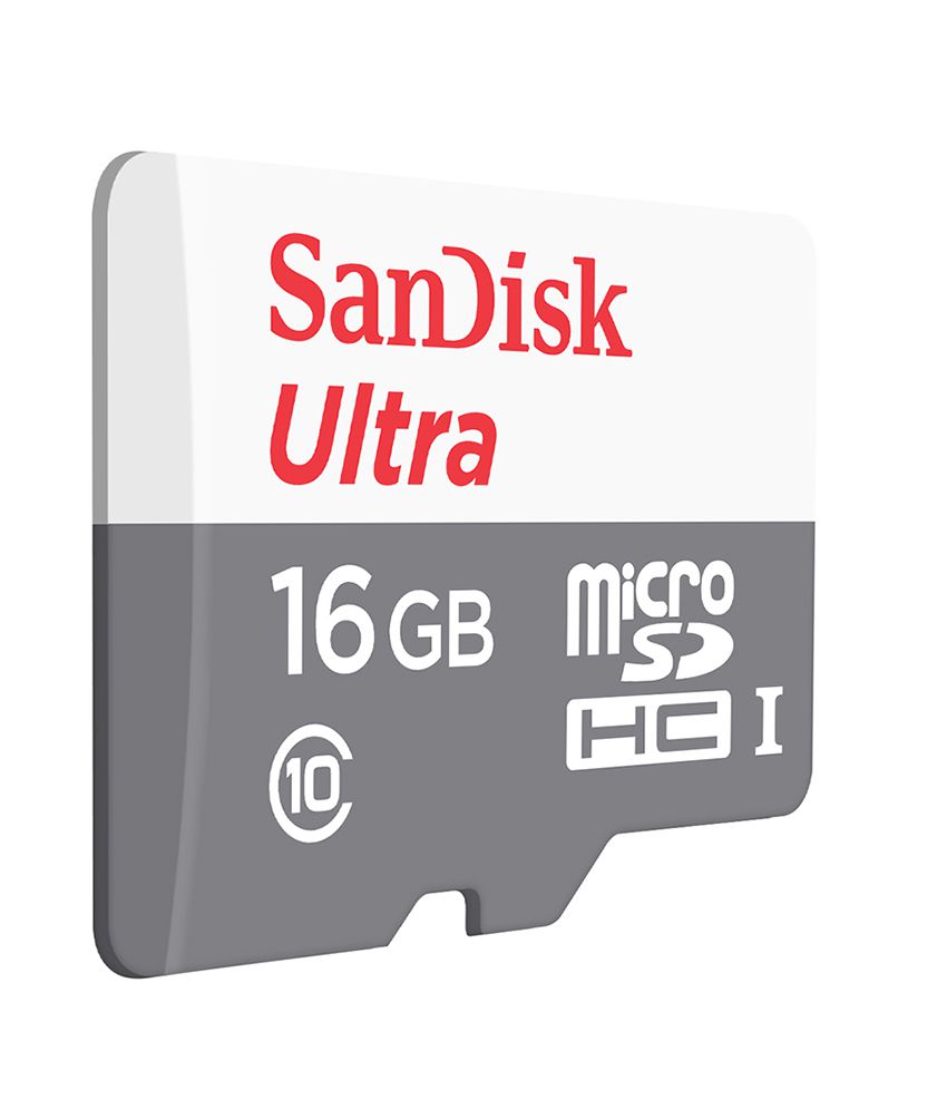 SanDisk Ultra 16GB microSDHC class 10 48MB/s