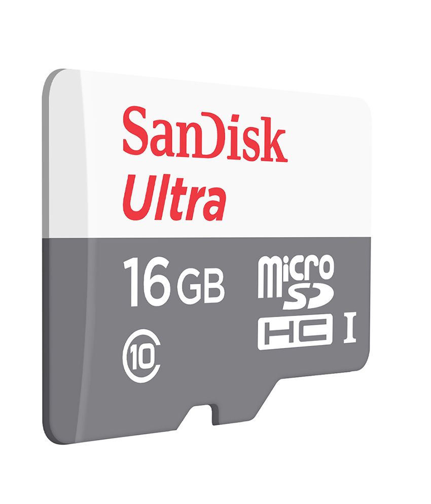     			SanDisk Ultra 16GB microSDHC class 10 48MB/s