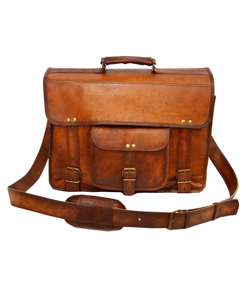 shree leather office bag