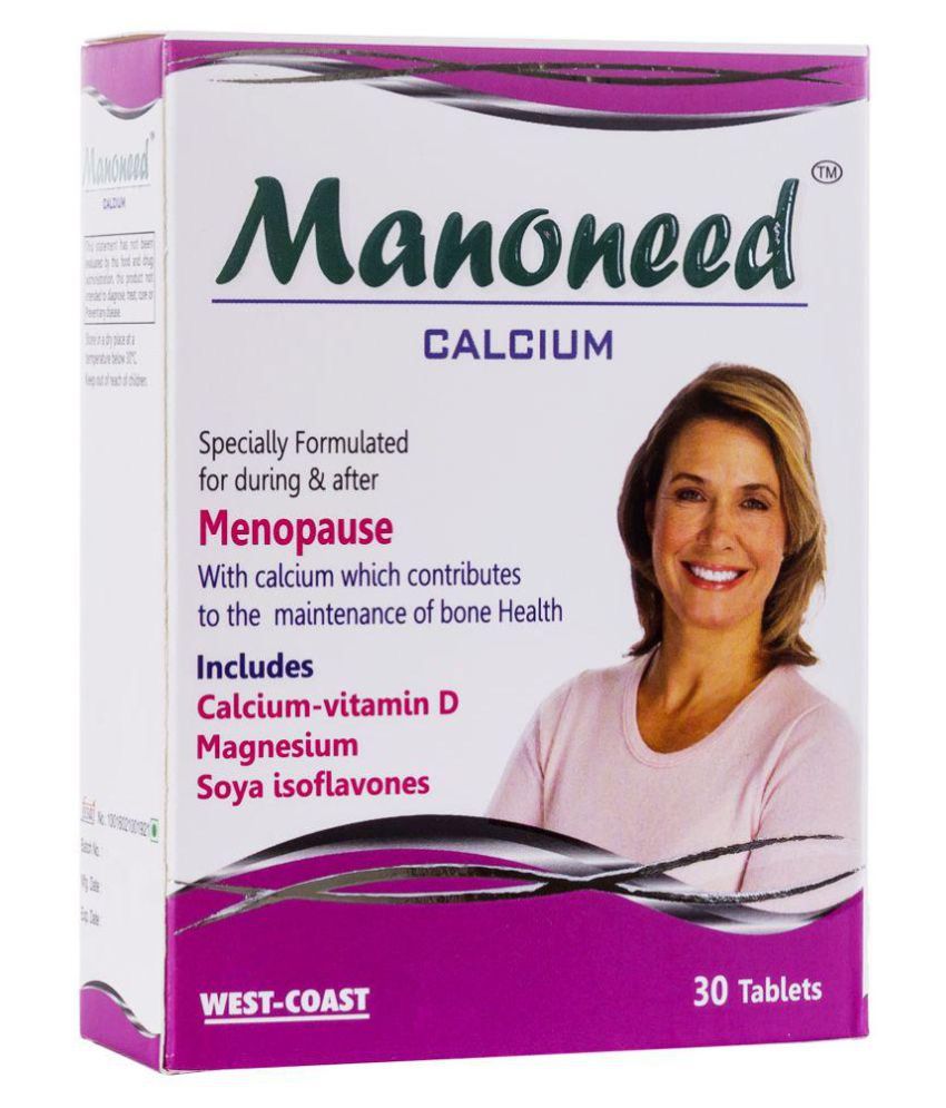 HealthVit West-Coast Manoneed Calcium, 30 Tablets 30 gm Vitamins Tablets