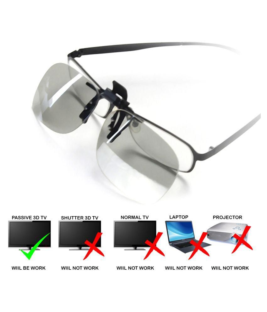     			MPRO-TECH Transparent Passive 3D Glasses