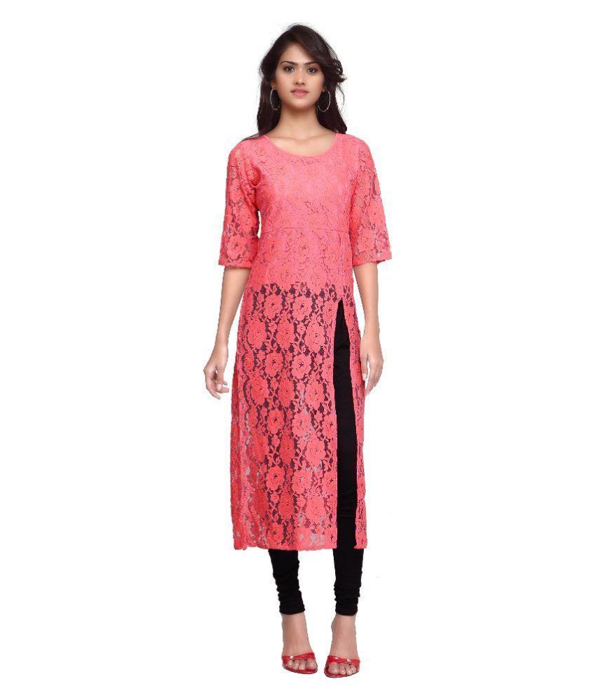 neon colour kurti