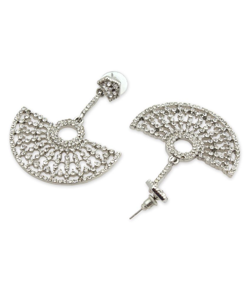 Globus Silver Chandelier Earrings Globus Silver Chandelier Earrings