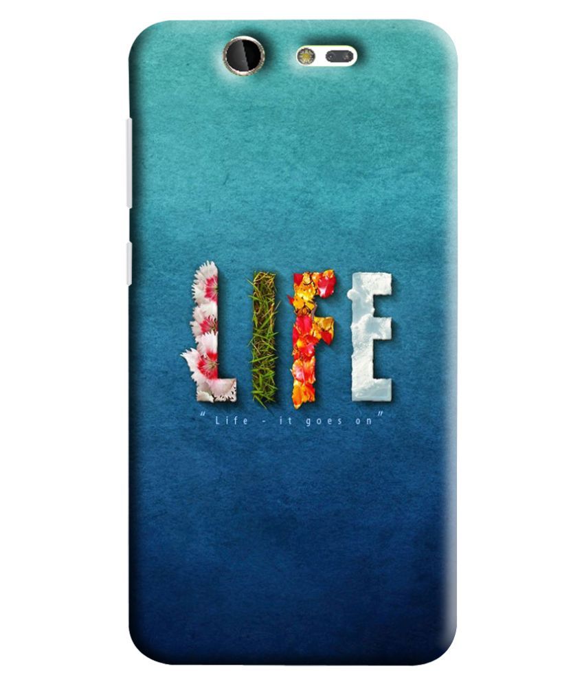 LYF Earth 2 Printed Cover By back dream Printed Back Covers Online at
