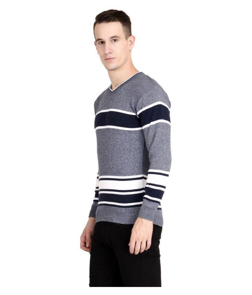     			NeuVin Multi V Neck Sweater