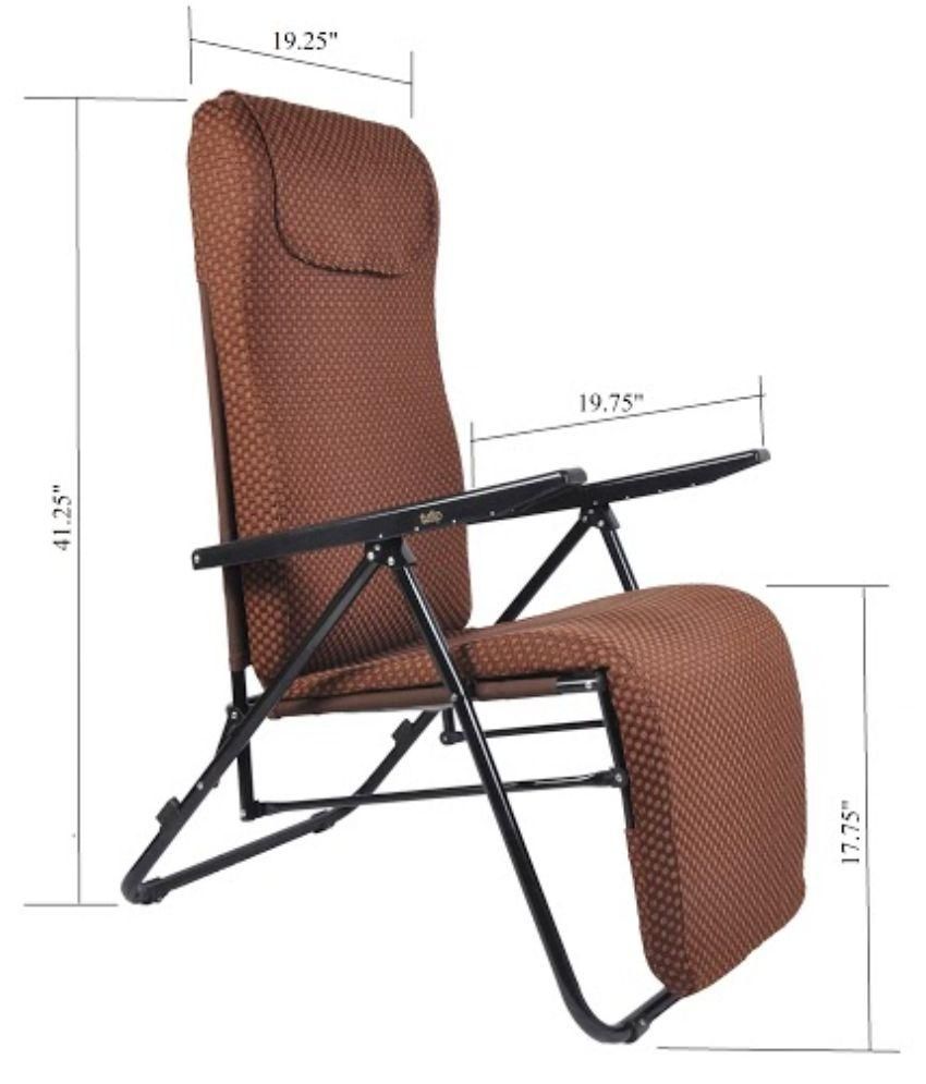 Tulip Recliner Brown Portable Chair Tulip Recliner Brown Portable Chair