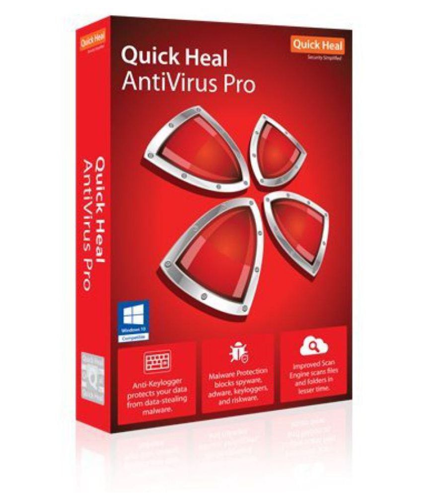 Quick Heal Antivirus Pro 2016 ( 2 PC/ 3 Year) CD - Buy Quick Heal