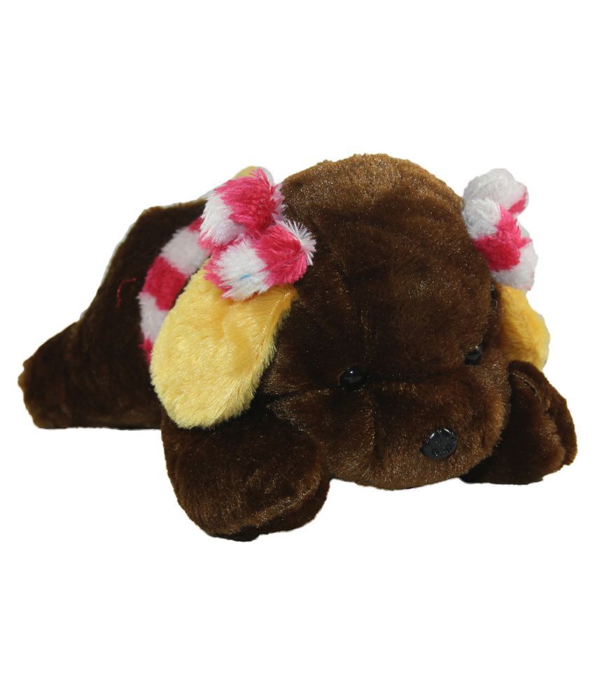 patrick red dog soft toy