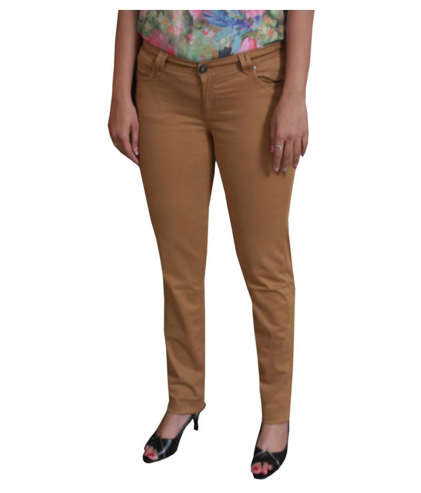 Allen Solly Men's Casual Trouser ASTFWULFB27505 Light Cream 38 Online at  Best Price | Formal Trousers | Lulu Qatar