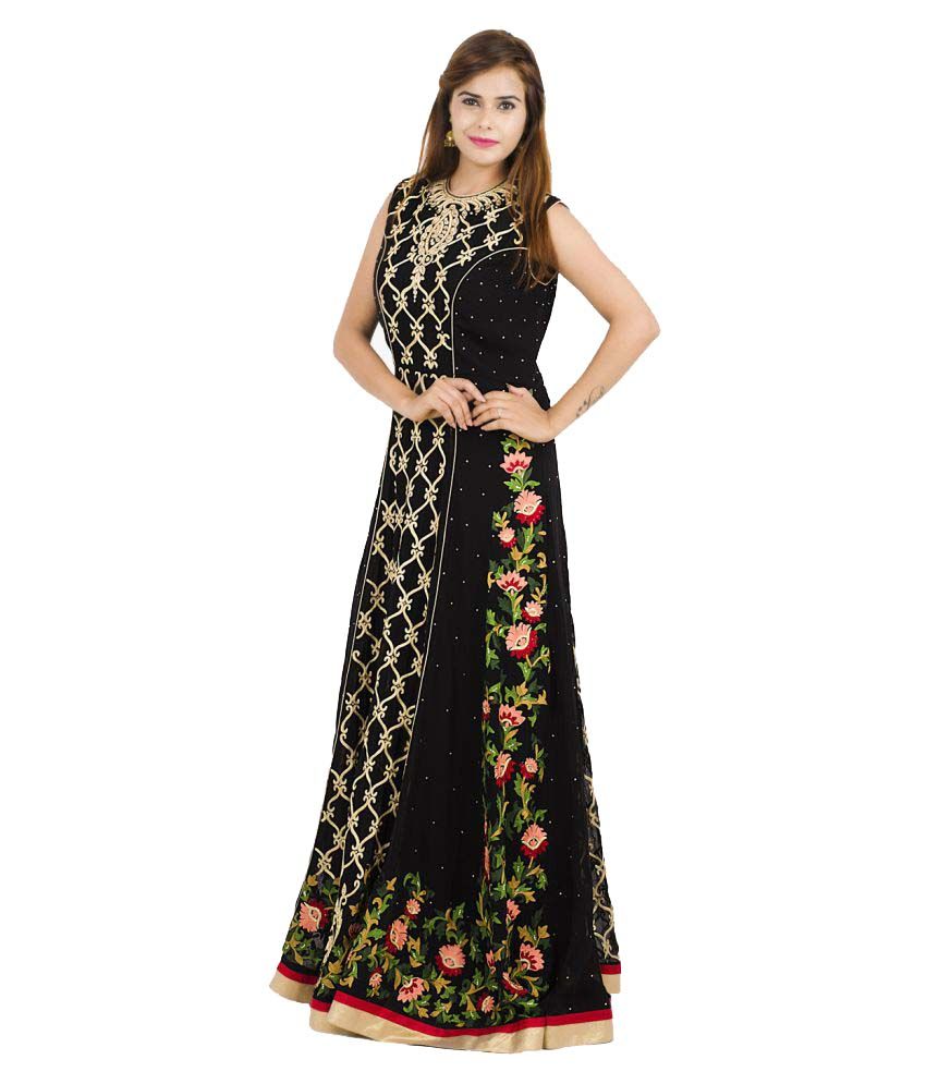 double layer frock kurti