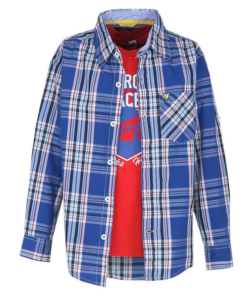 buy checked shirt