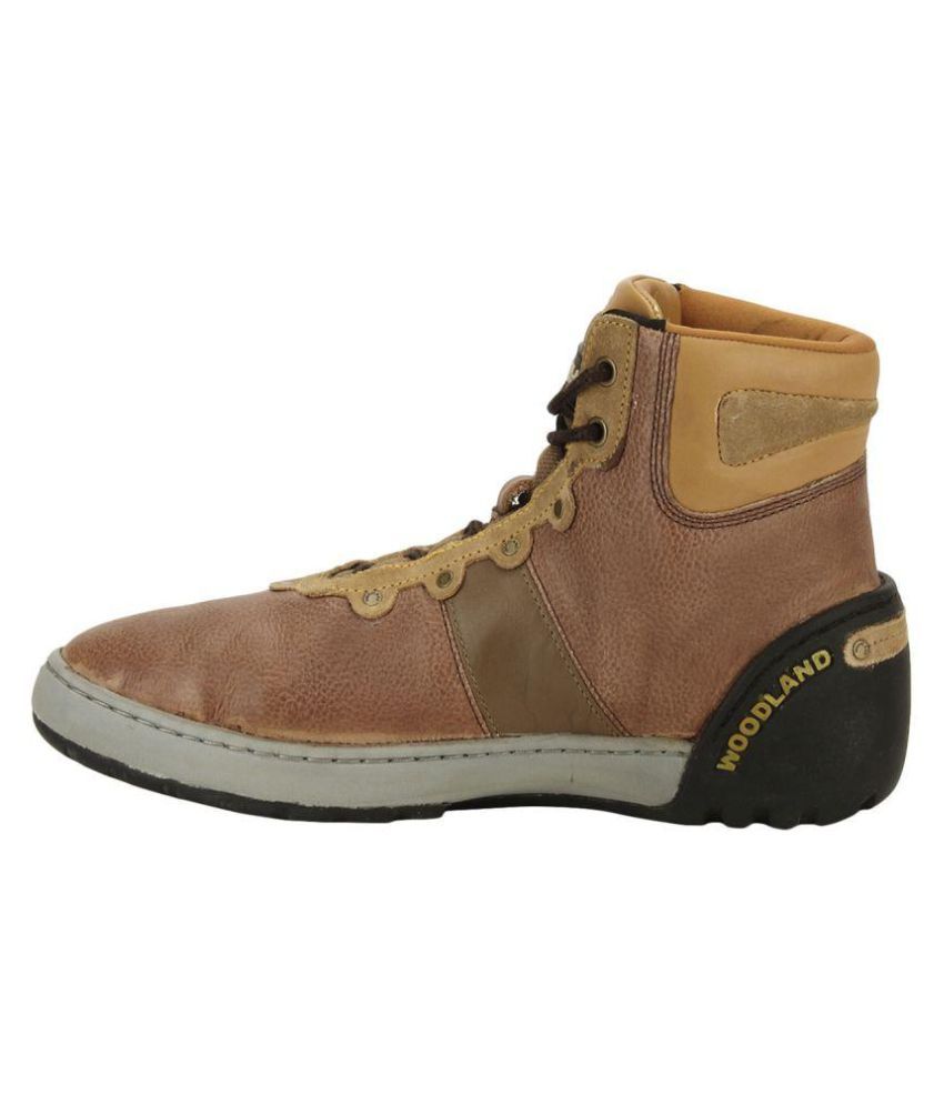 woodland tan boots