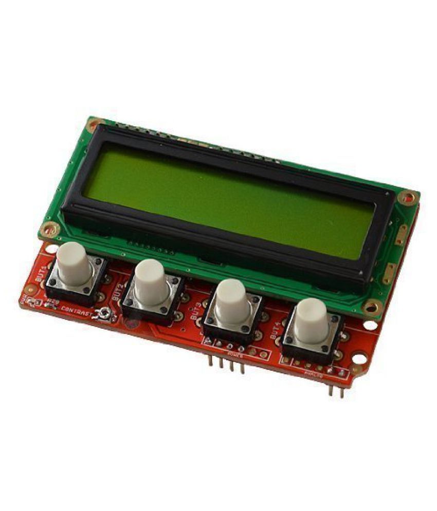 SHIELD-LCD-16X2 Arduino Serial LCD Display Shield with buttons - Buy ...
